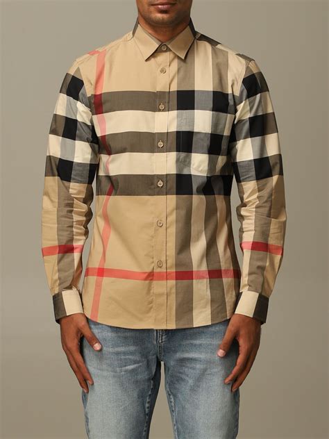 camisa burberry original|burberry shirt sale men's.